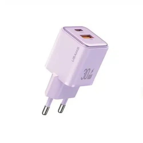 USAMS DUAL PORT PURPLE 30W 1