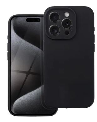 Θήκη iPhone 16 Silicone 2mm Camera Protection Μαύρη