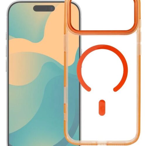 Θήκη iPhone 17 Pro Max Frame Clear Hybrid Mag Cover MagSafe