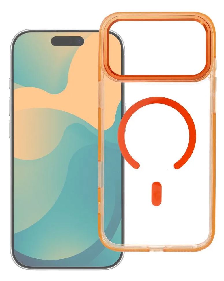 Θήκη iPhone 17 Pro Max Frame Clear Hybrid Mag Cover MagSafe