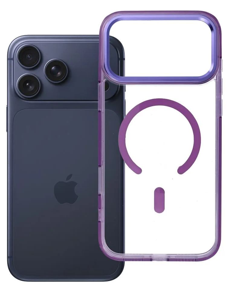 Θήκη iPhone 17 Pro Max Frame Clear Hybrid Mag Cover MagSafe