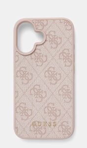 Θήκη iPhone 16 4G Classic Guess Ροζ