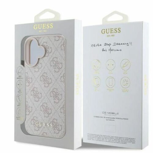 Θήκη iPhone 16 4G Classic Guess Ροζ