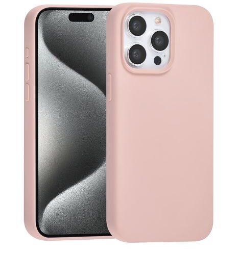 TUNIQ iPhone 15 Pro Max Back cover case - Premium Liquid silicone