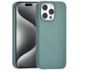 TUNIQ iPhone 15 Pro Max Back cover case - Premium Liquid silicone
