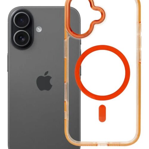 Θήκη iPhone 17 Frame Clear Hybrid Mag Cover MagSafe Hermes