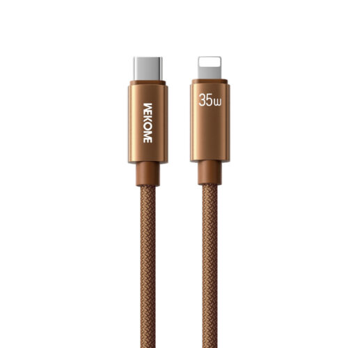 Καλώδιο Φόρτισης WK WDC-65 USB-C σε Lightning PD 35W 1.2m Μαύρο