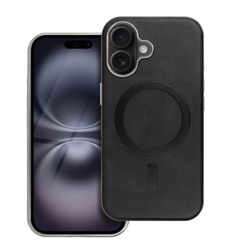 Θήκη iPhone 14 Pro Max Gentleman Mag Cover Συμβατή με MagSafe Μαύρη