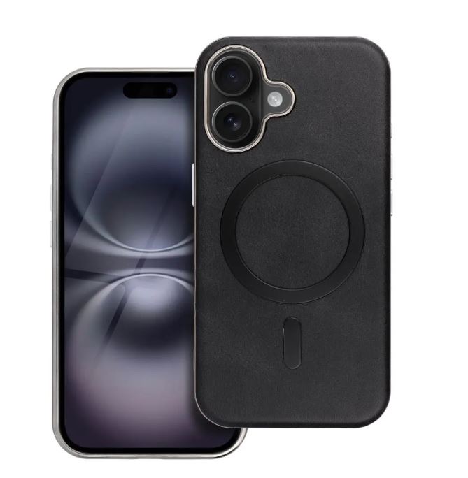 Θήκη iPhone 14 Pro Max Gentleman Mag Cover Συμβατή με MagSafe Μαύρη