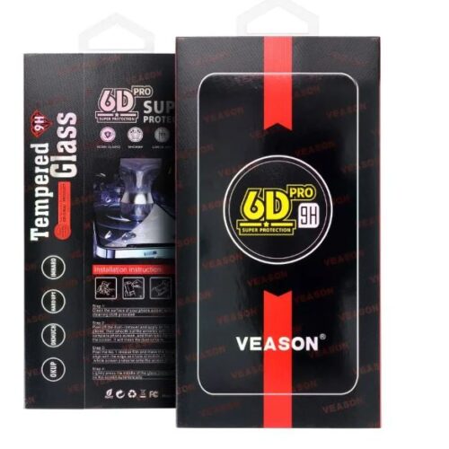 6D Pro Veason Glass για iPhone 17 Air Μαύρο