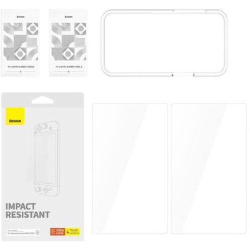 Baseus Tempered Glass Screen Protector - Προστασία Οθόνης για Nintendo Switch