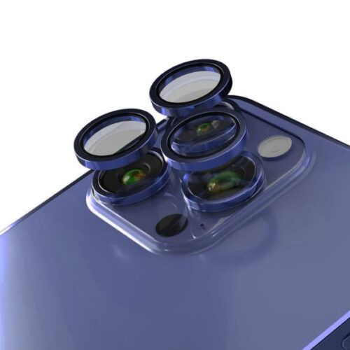 Προστατευτικό Δαχτυλίδι Κάμερας για iPhone 15 Pro / 15 Pro Max Deep Blue