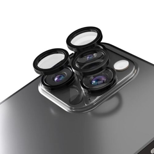 Προστατευτικό Δαχτυλίδι Κάμερας για iPhone 16 Pro / 16 Pro Max Μαύρο