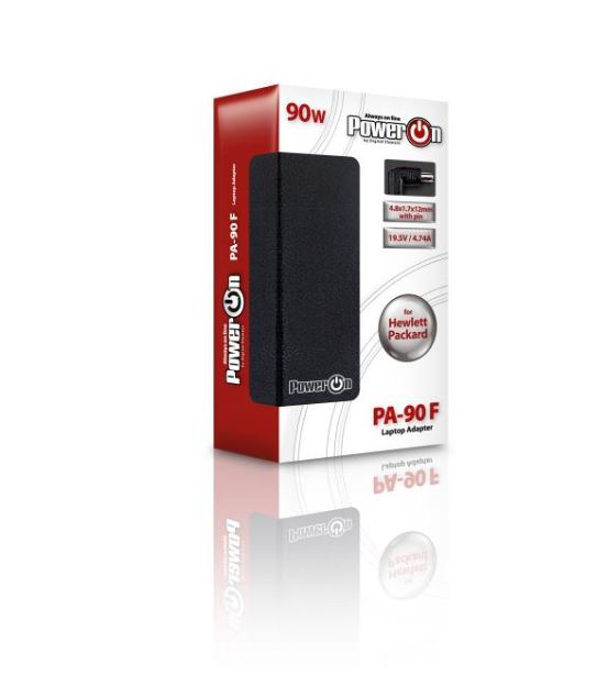 Τροφοδοτικό Laptop 90W 19.5V για HP 4.8x1.7mm Power On