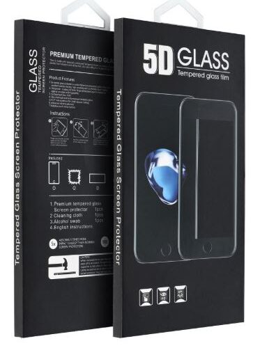 Tempered Glass 5D για iPhone 17 Pro Μαύρο