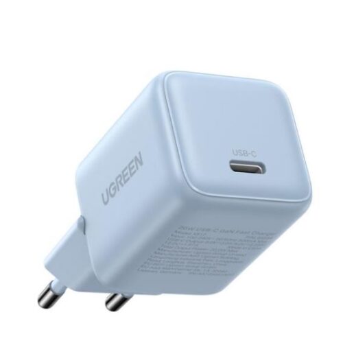 Φορτιστής GaN PD 20W 1 Θέσης UGREEN X512 Μπλε