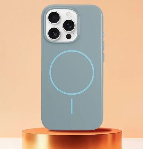 Θήκη iPhone 15 Pro Glossy Mag Cover Συμβατή με MagSafe Mint