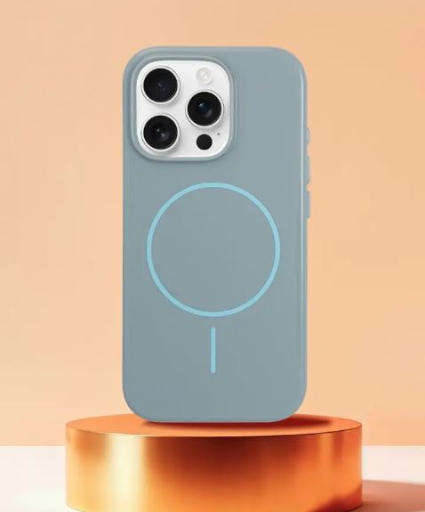 Θήκη iPhone 15 Pro Glossy Mag Cover Συμβατή με MagSafe Mint