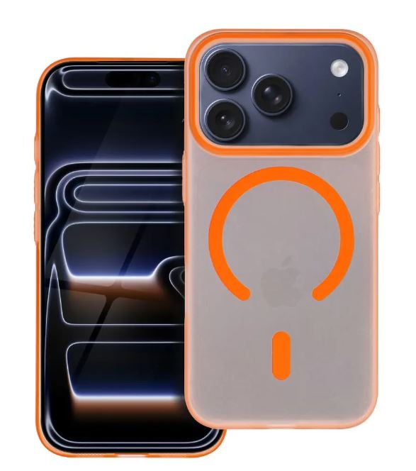 Θήκη Go Orange συμβατή με MagSafe για iPhone 17 Pro / 18 Pro Πορτοκαλί
