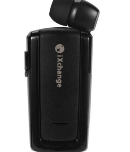 Ακουστικό Bluetooth Επαναφορτιζόμενο iXchange UA25 v2.0 Μαύρο