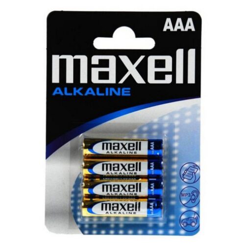Maxell Αλκαλικές Μπαταρίες AAA 1.5V 4τμχ