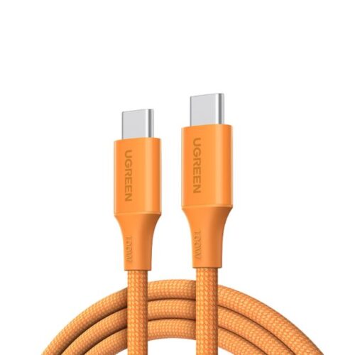 Καλώδιο Φόρτισης USB-C σε USB-C PD 100W 1m UGREEN L502 Πορτοκαλί