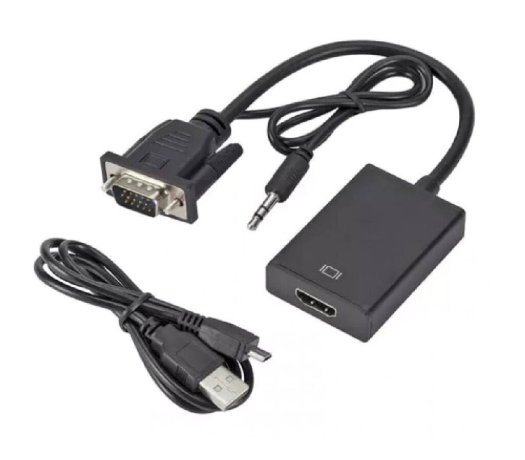 Powertech Μετατροπέας 3.5mm / VGA female σε HDMI male