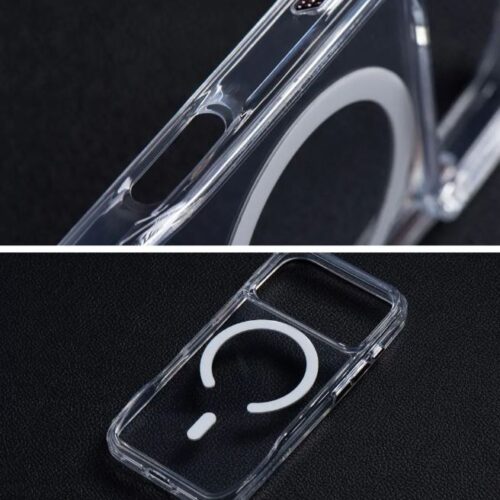 Θήκη iPhone 16 Roar Slim Defender Συμβατή με MagSafe Διάφανη