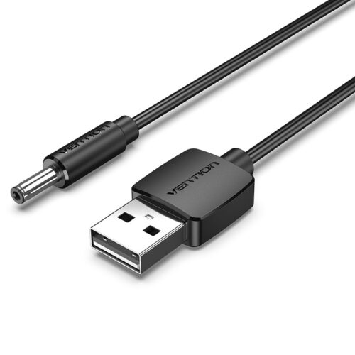 Καλώδιο USB-A σε DC 1m Vention CEXBF Μαύρο