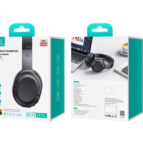 Ακουστικά Κεφαλής Bluetooth & Ενσύρματα USAMS YG23 Μαύρο