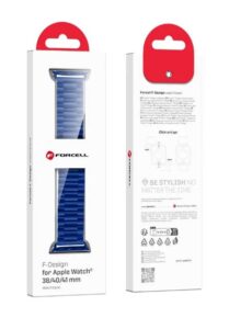 Λουράκι Apple Watch 42/44/45/49mm με Ατσάλινο Κούμπωμα Forcell F-Design FA10