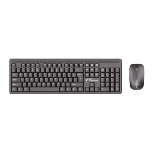 Ασύρματο Πληκτρολόγιο & Ποντίκι Element KB-255WMS v2.0