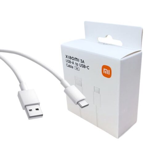 Καλώδιο Xiaomi 3A 60W USB-A σε USB-C 1m Λευκό
