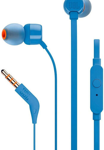 Ενσύρματα Ακουστικά In-Ear 3.5mm JBL T110