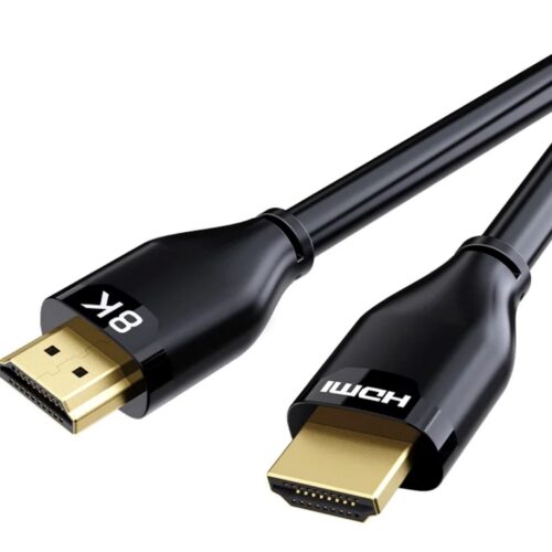 Καλώδιο HDMI 2.1 8K 60Hz 48Gbps με Ethernet 2m CABLETIME CT-HM8K Μαύρο