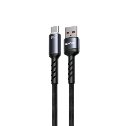 Καλώδιο Φόρτισης με LED USB σε USB-C PD 88W 1.2m WK WDC-C13a