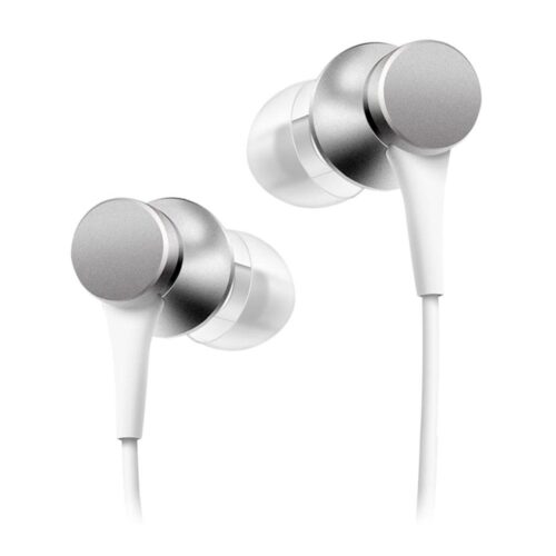 Ενσύρματα Ακουστικά Handsfree In-Ear με Jack 3.5mm Xiaomi Mi Basic Ασημί
