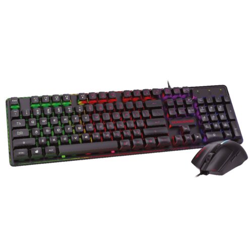 Ενσύρματο Gaming Σετ Πληκτρολόγιο & Ποντίκι RGB Zeroground KB-2400GUMS AZAI v3.0