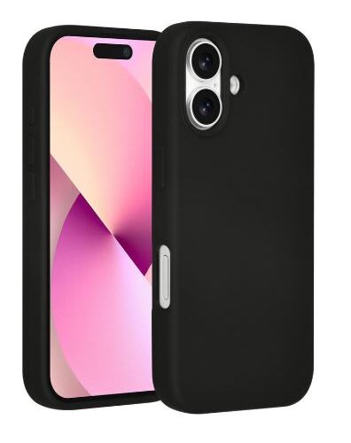 Θήκη iPhone 17 Premium Liquid Silicone TUNIQ – Μαύρη