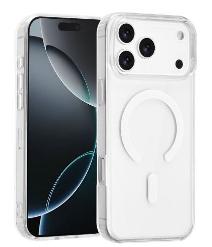 Θήκη iPhone 17 Pro Max MagSafe Clear Back Cover – Διάφανη