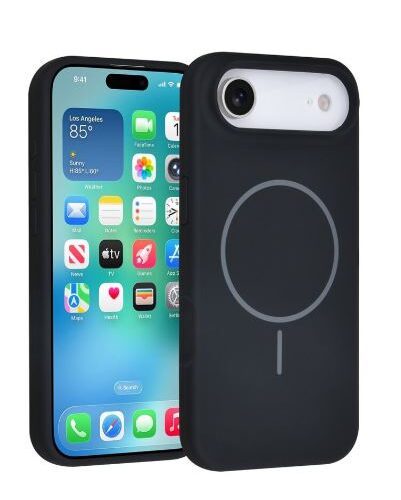 Θήκη iPhone 17 Air MagSafe Full Silicone TUNIQ – Μαύρη