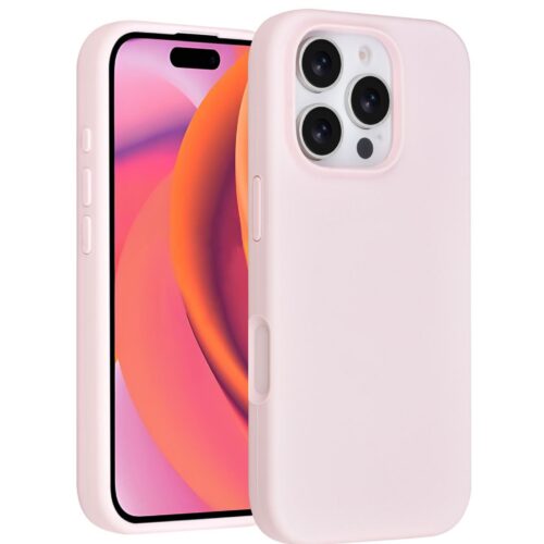 Θήκη Σιλικόνης Full Silicone για iPhone 16 Pro TUNIQ Ροζ